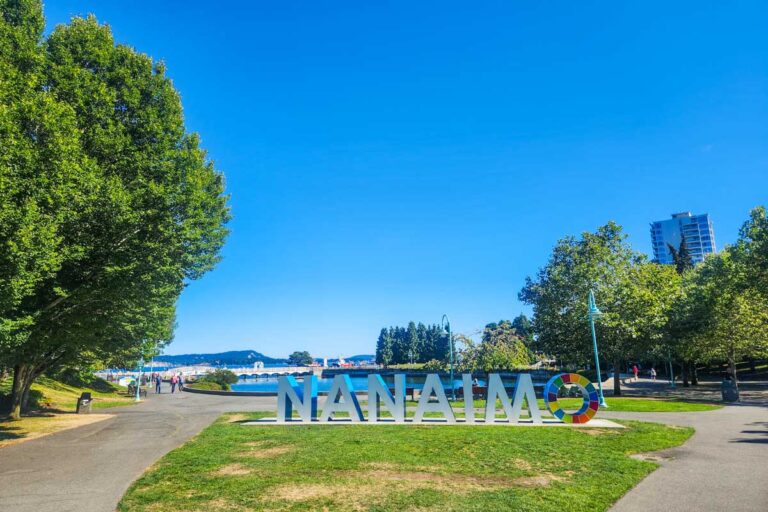 The Nanaimo Sign in Nanaimo, BC