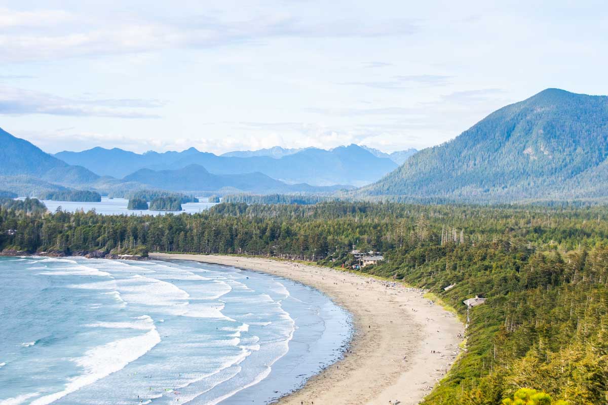 View from Cox Bay Lookout, Tofino