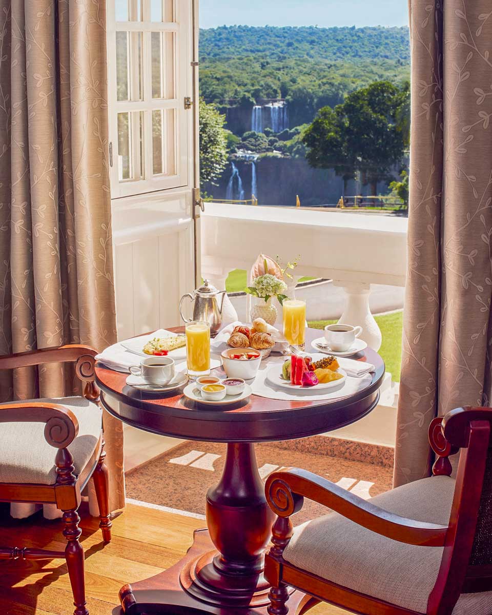 View from a window at Hotel das Cataratas Iguazu