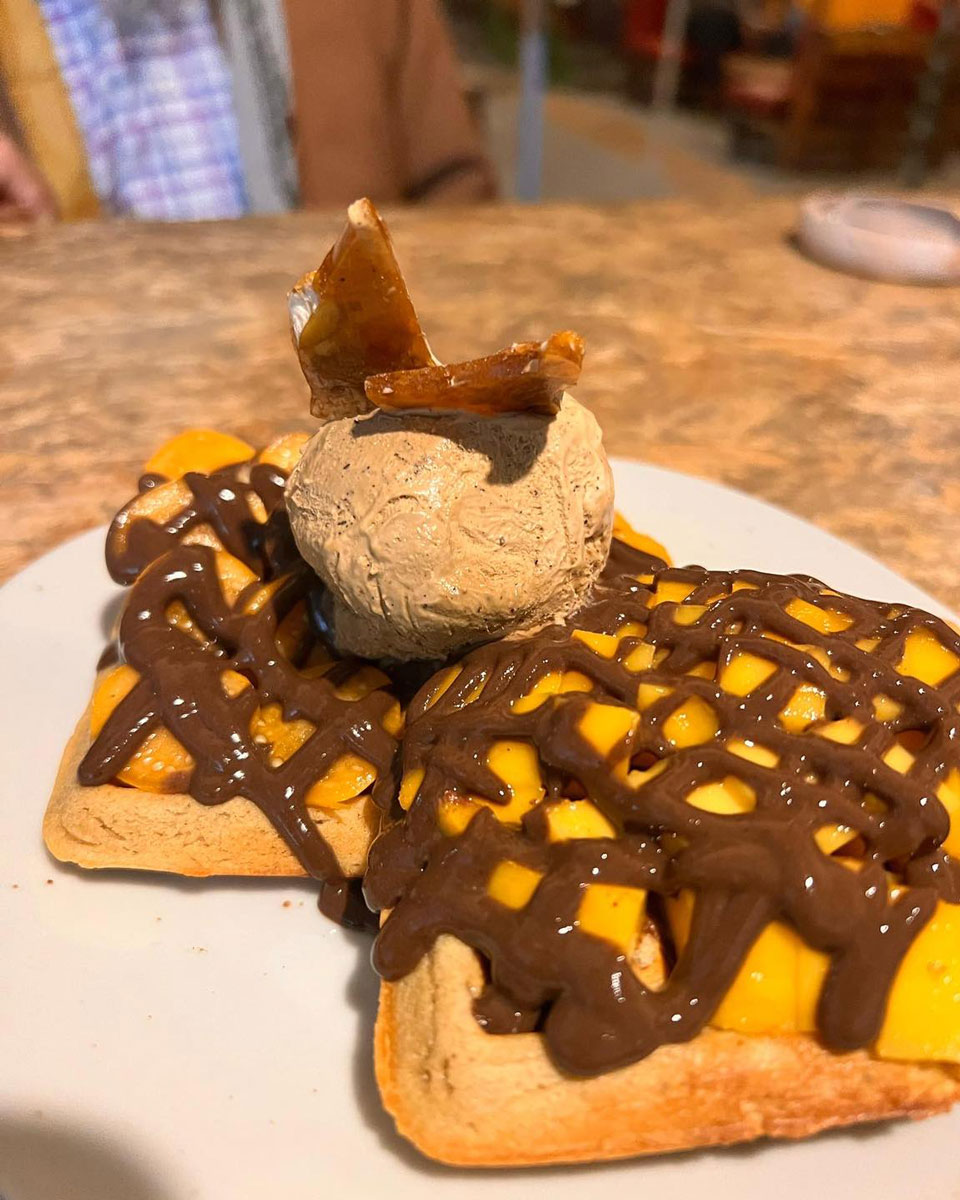 dessert at Mi Kcao Cafe in Arequipa, Peru