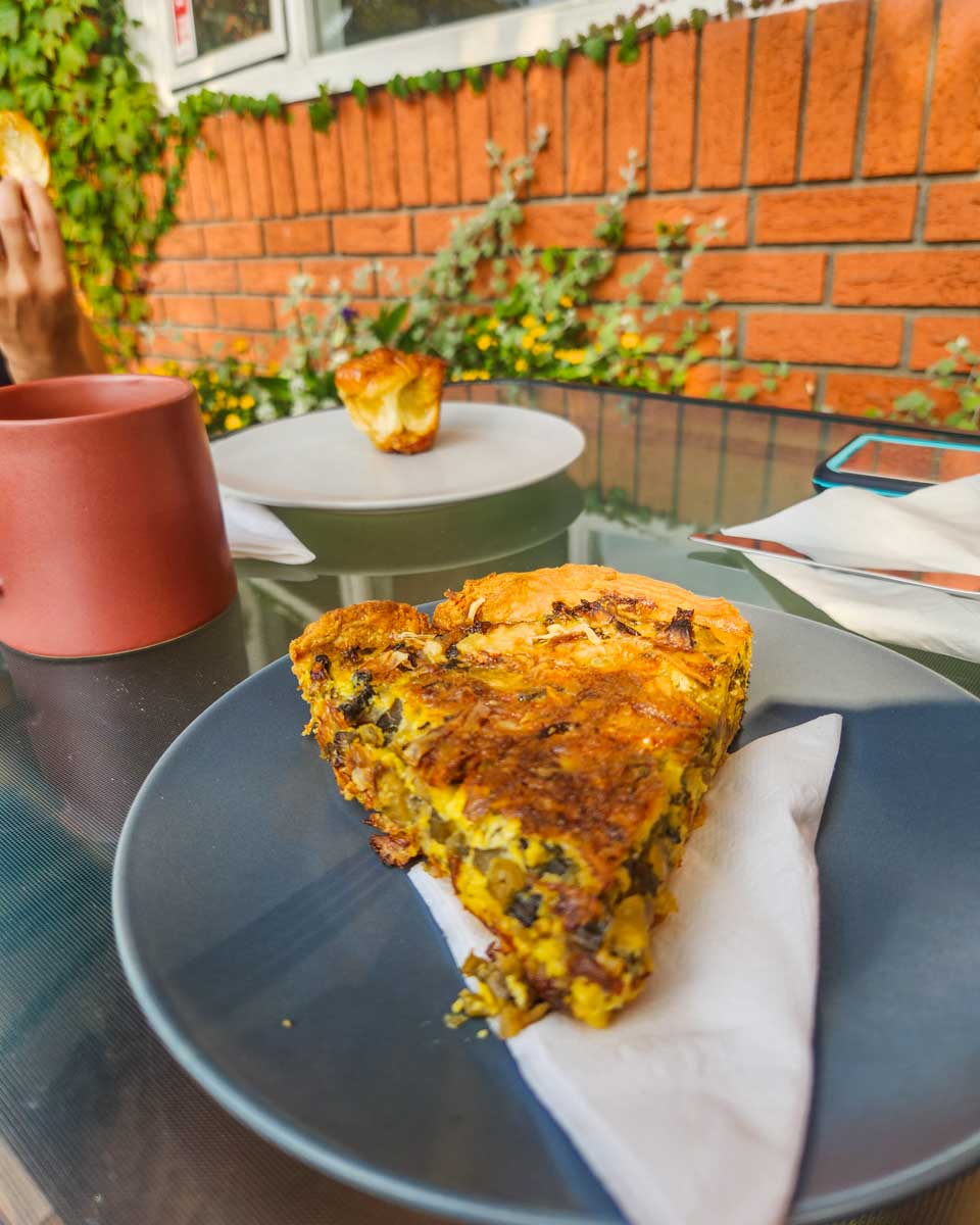 A meal at Di-Lile Bakery and Cafe