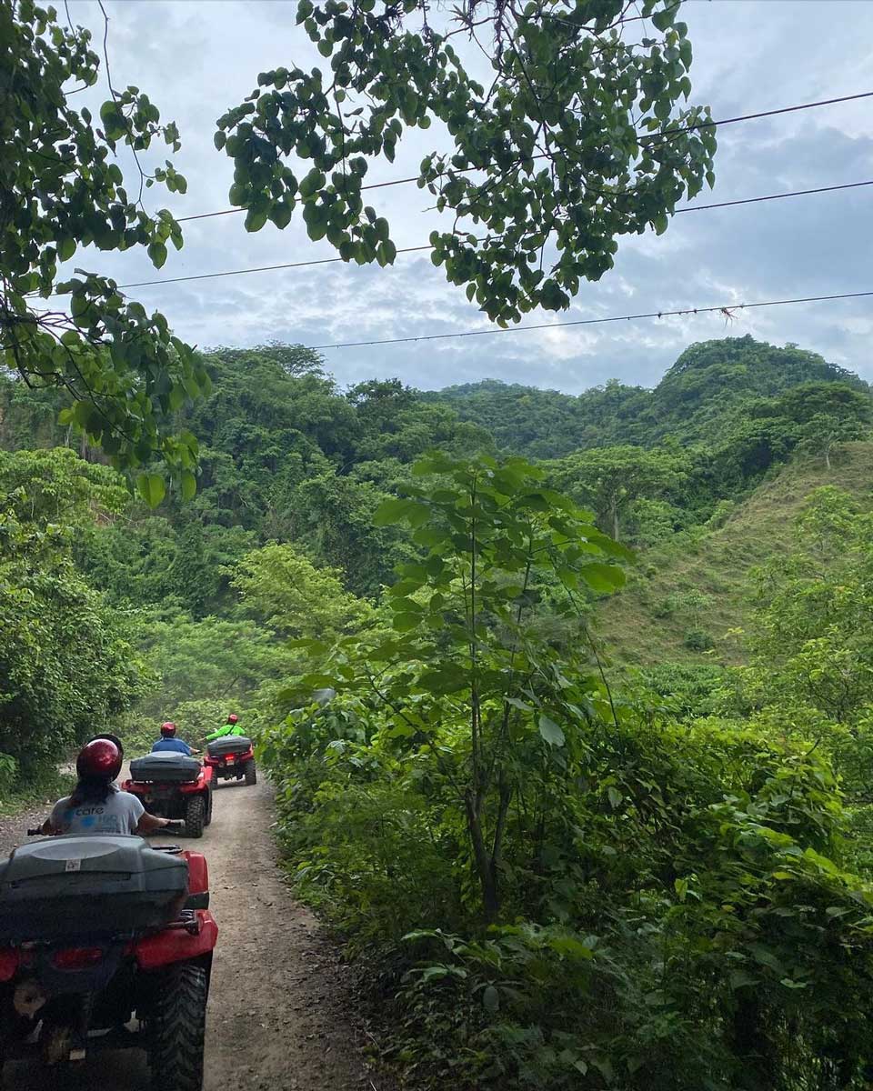 ride through the jungle in Puerto Vallarta, Mexico