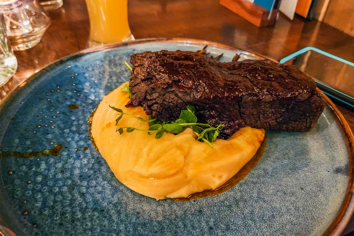 Alberta Beef dish from a restaurant in Alberta