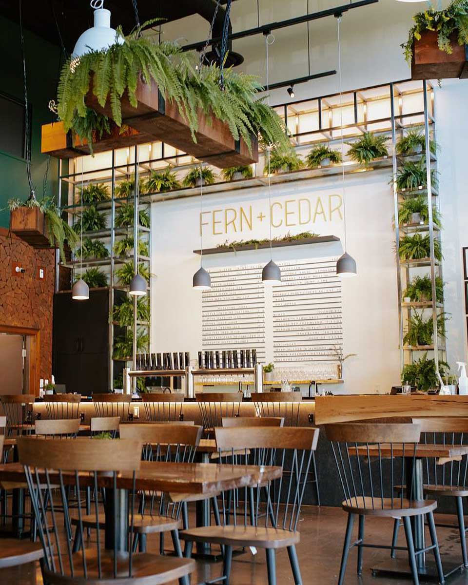 Fern + Cedar Brewing Company inside