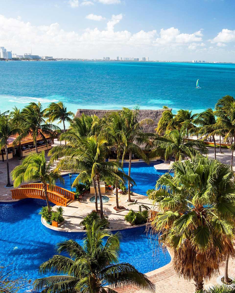 breathtaking view at Fiesta Americana Cancun Villas, Mexico