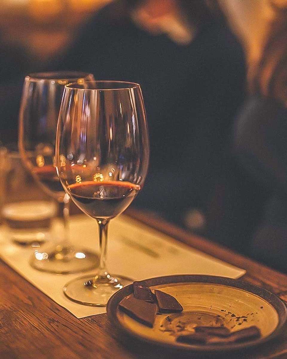 Food and wine at Voyager Estate