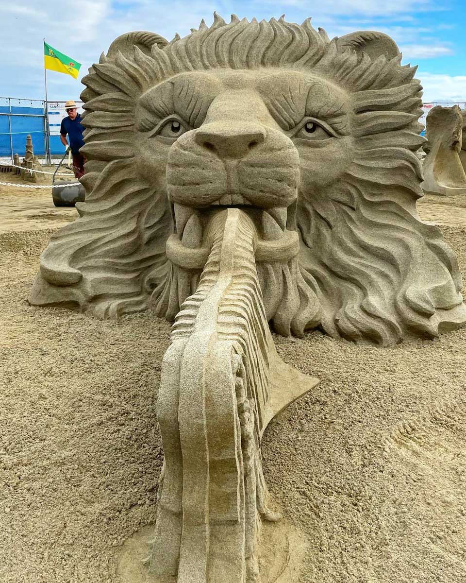 Parksville Beach Festival Sand Sculpture