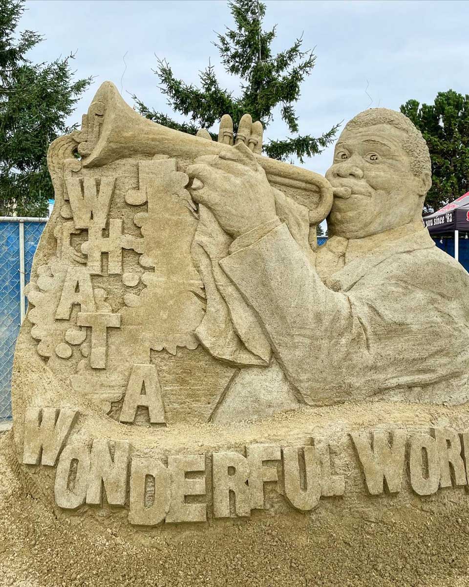 Parksville Beach Festival Sand Sculpture
