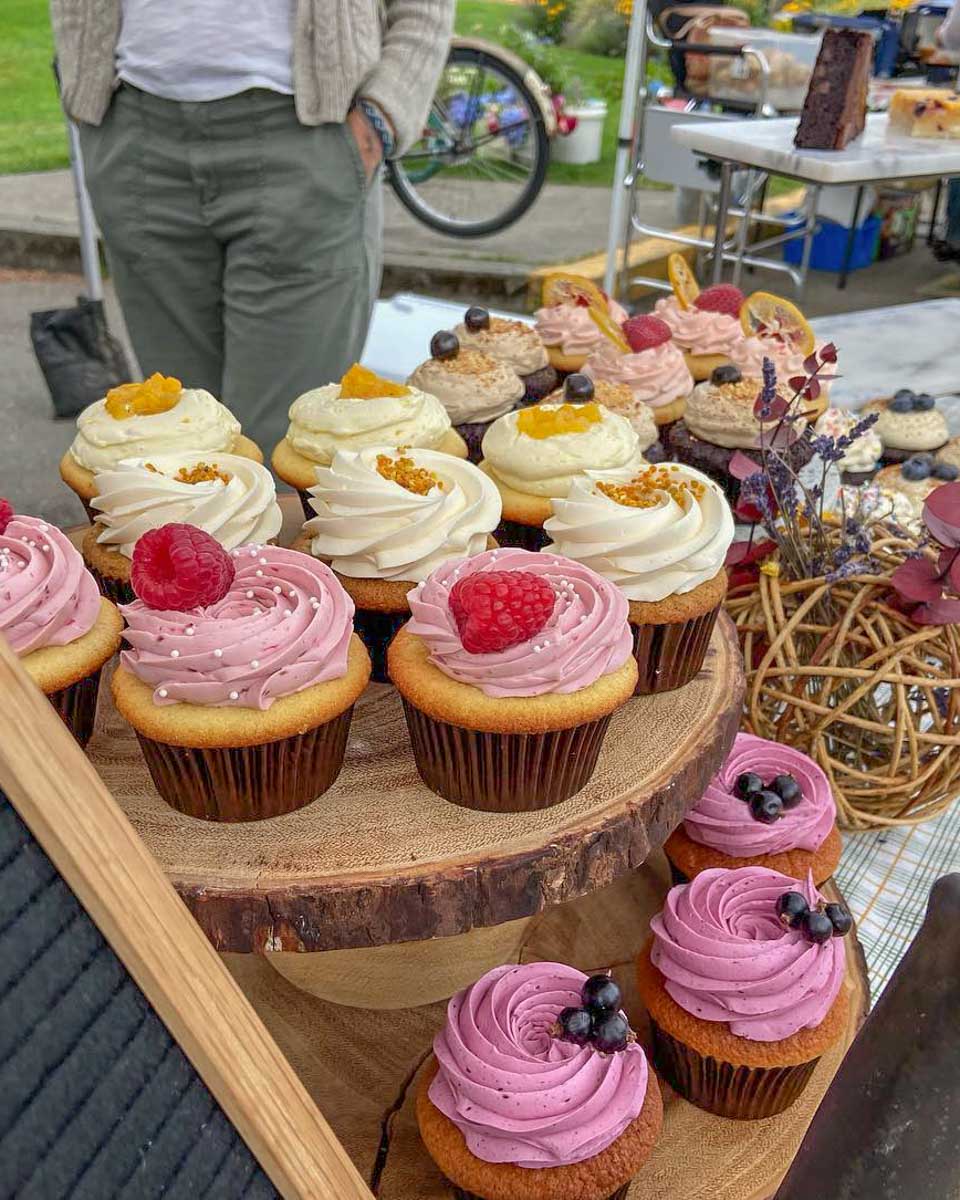 Qualicum Farmers Market muffins