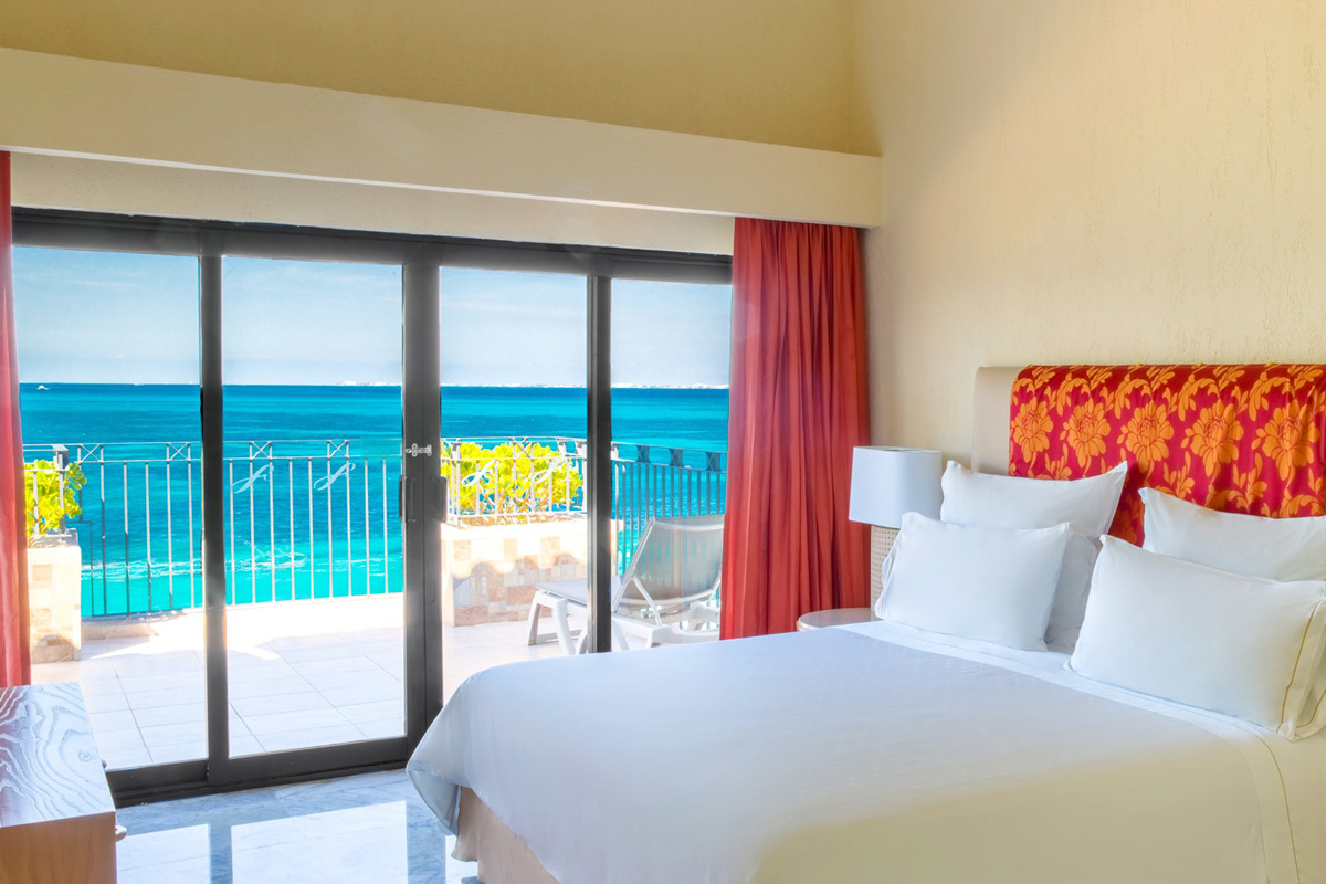 Room with a great view at Fiesta Americana Cancun Villas, Mexico