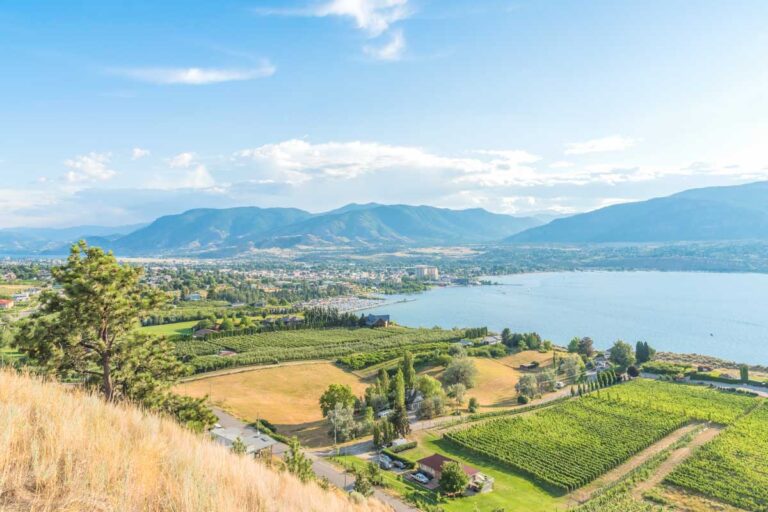 Scenic view from Munson Mountain, Penticton