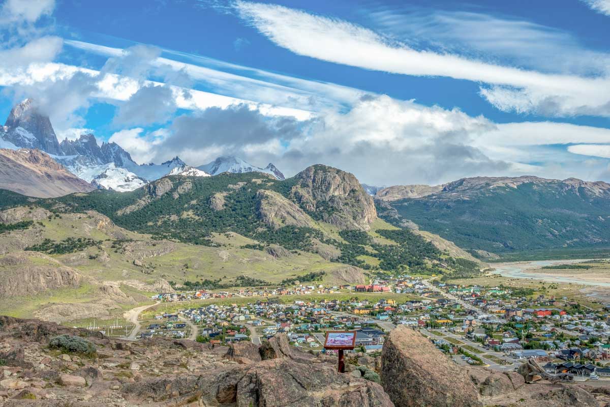 The El Chalten village