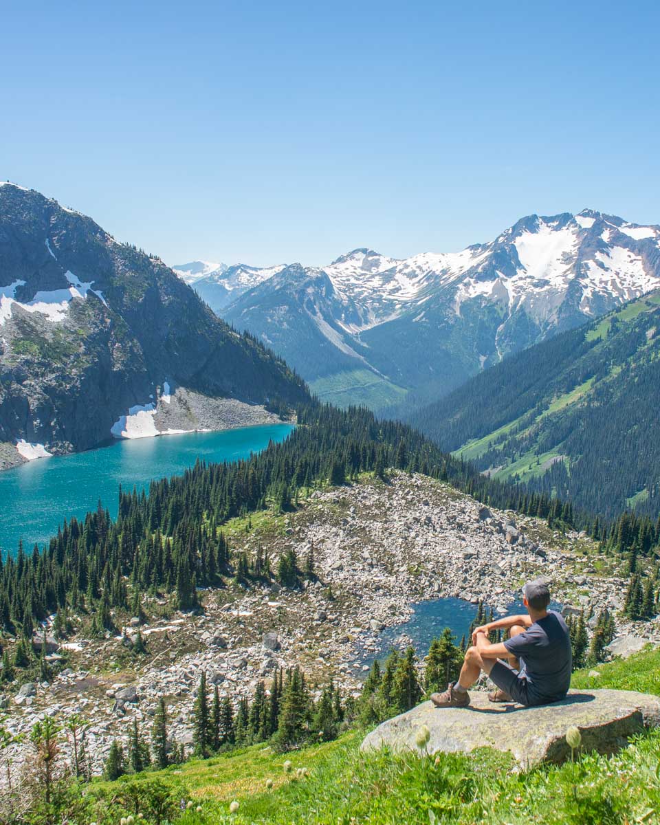View at Rohr Lake, BC