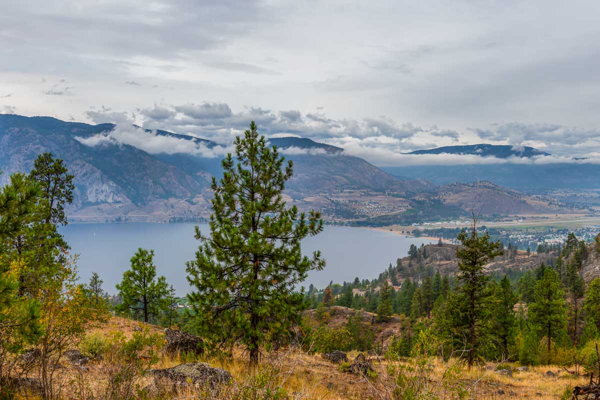 View from Skaha Bluffs Provincial Park, Penticton