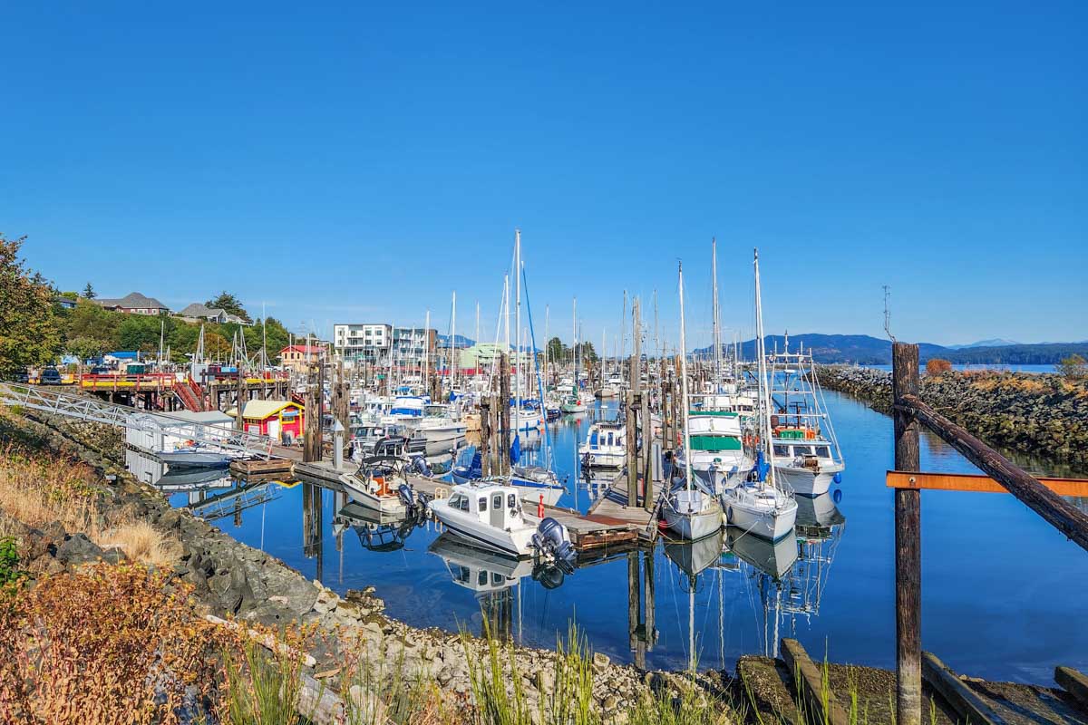 Dock in Campbell River, BC