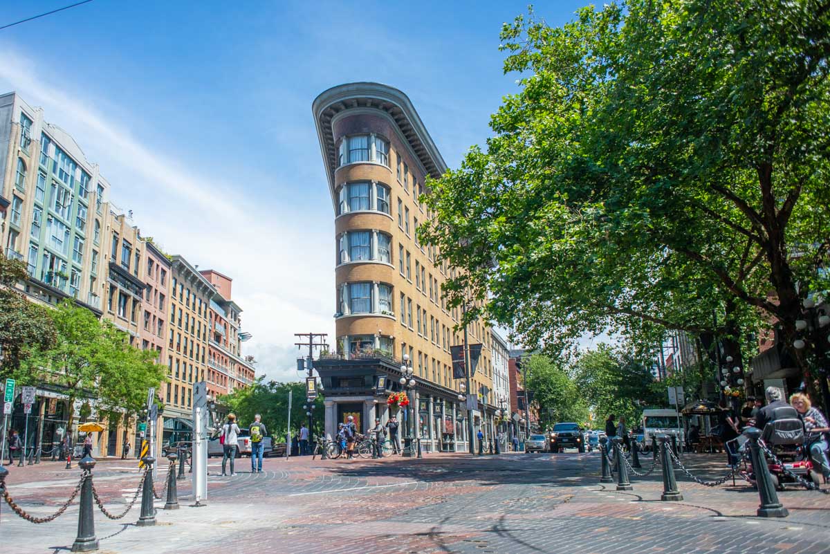 Flatiron building Gastown