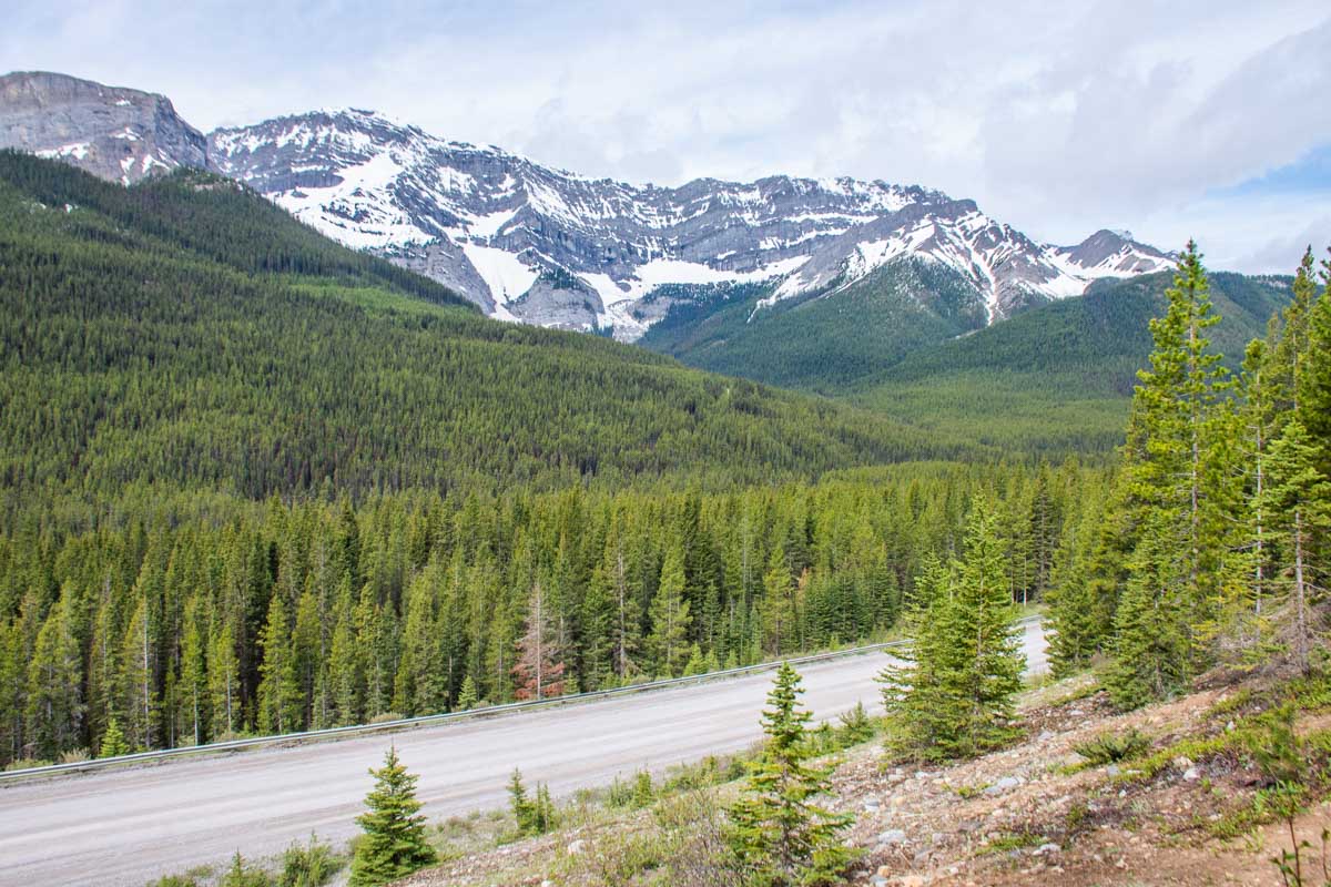 Smith Dorrien Highway in the Kananaskis