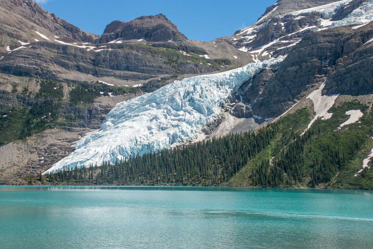 The Berg Glacier in Mount Robson Provincial Park