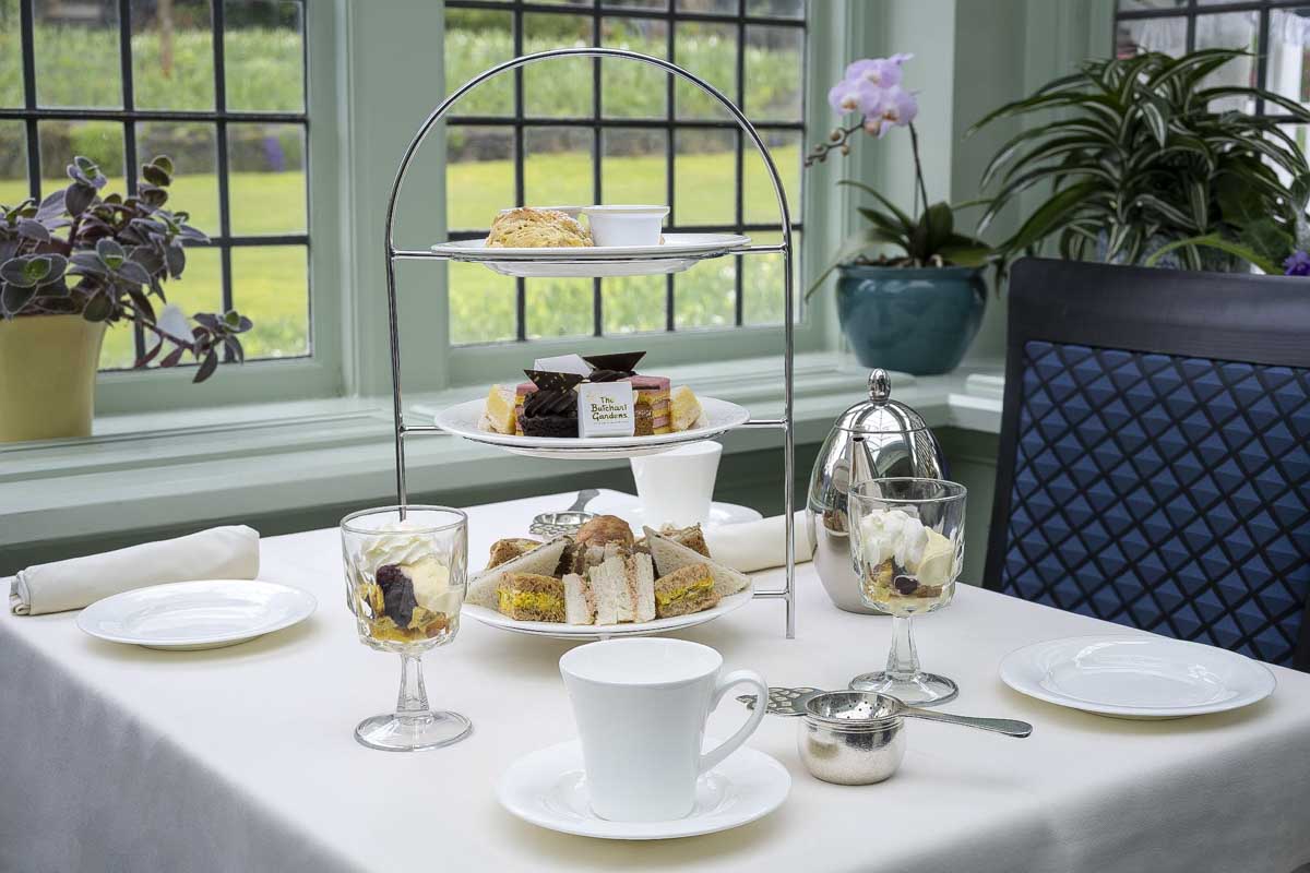 The Dining Room Restaurant High Tea at The Butchart Gardens