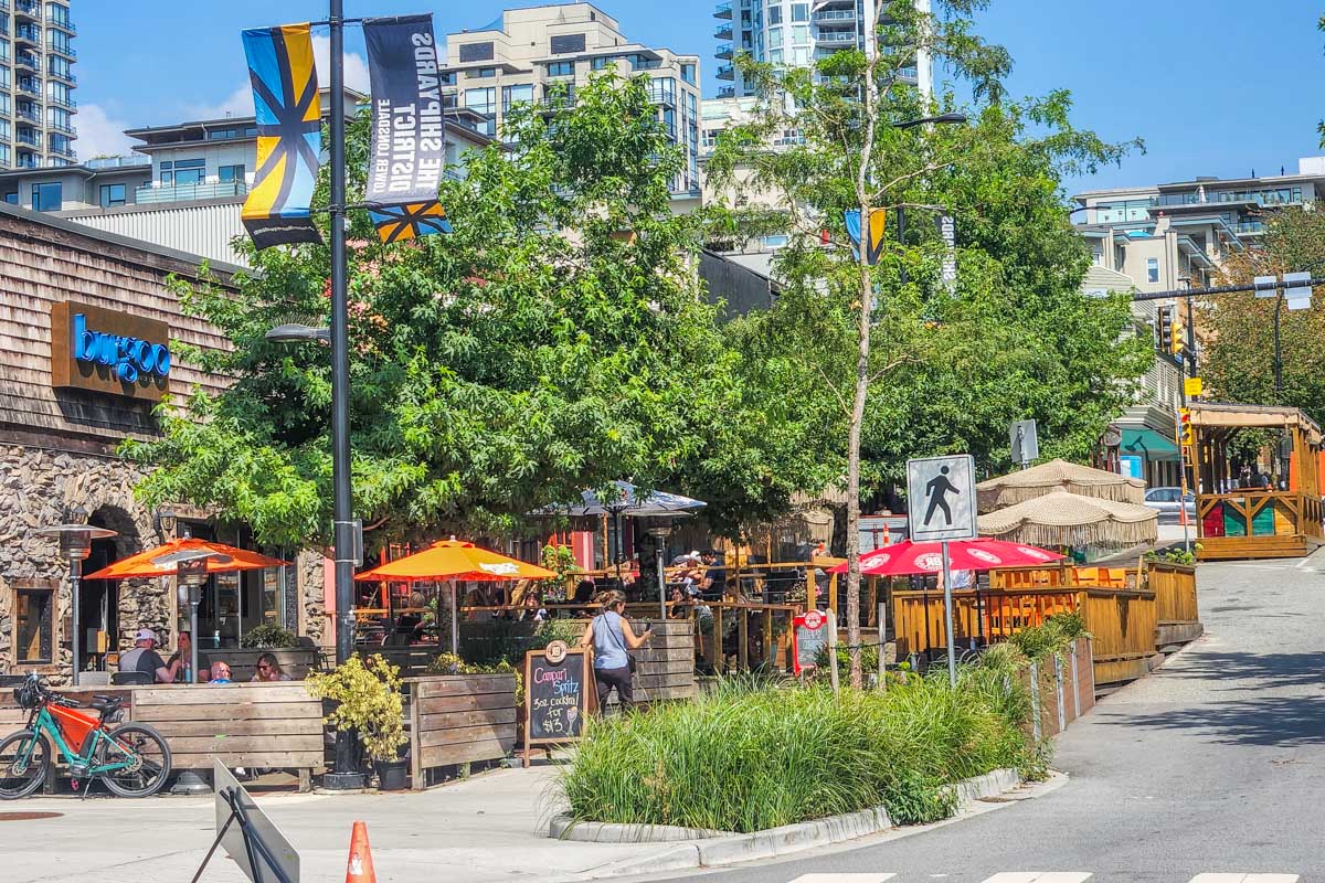 View of Lonsdale Ave in Vancouver