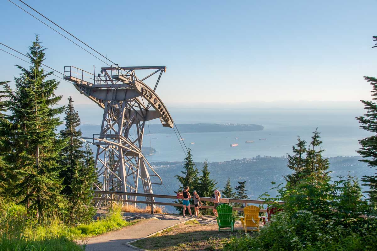 View of Vancouver from Grouse Mountain, Vancouver