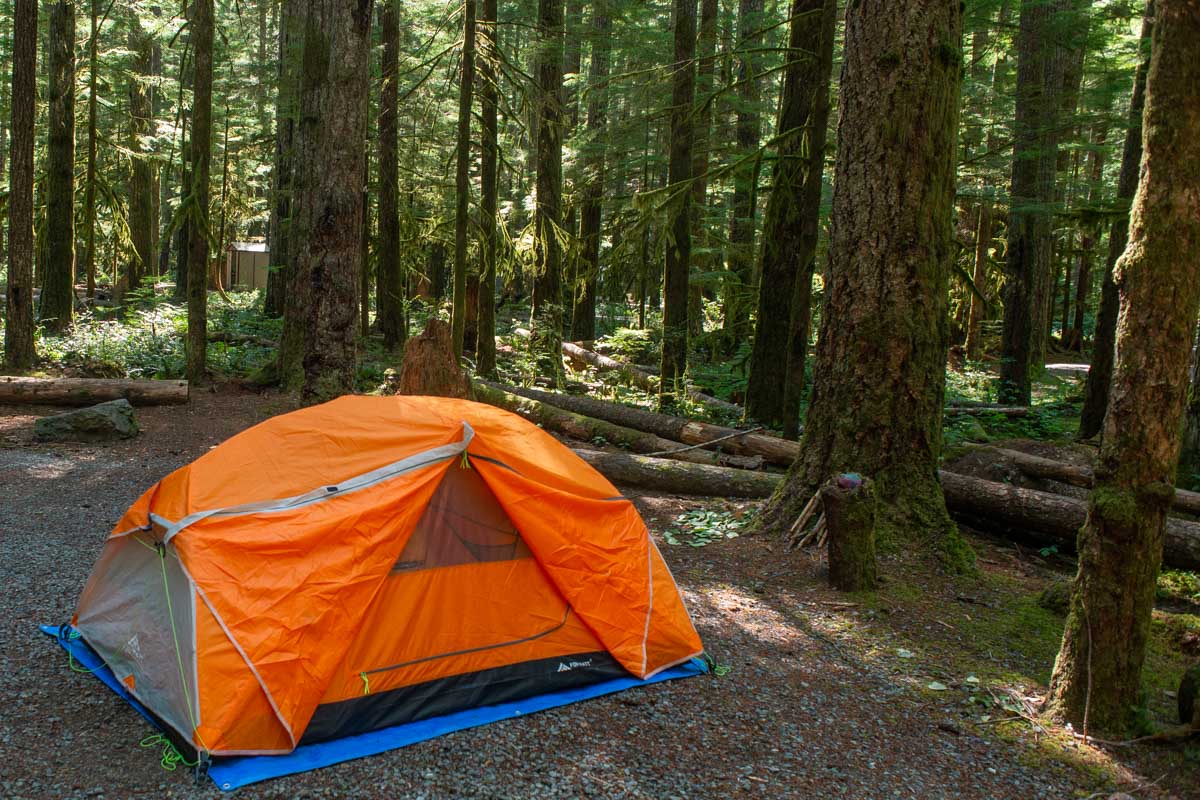 Camping at Mount Fernie Provincial Park