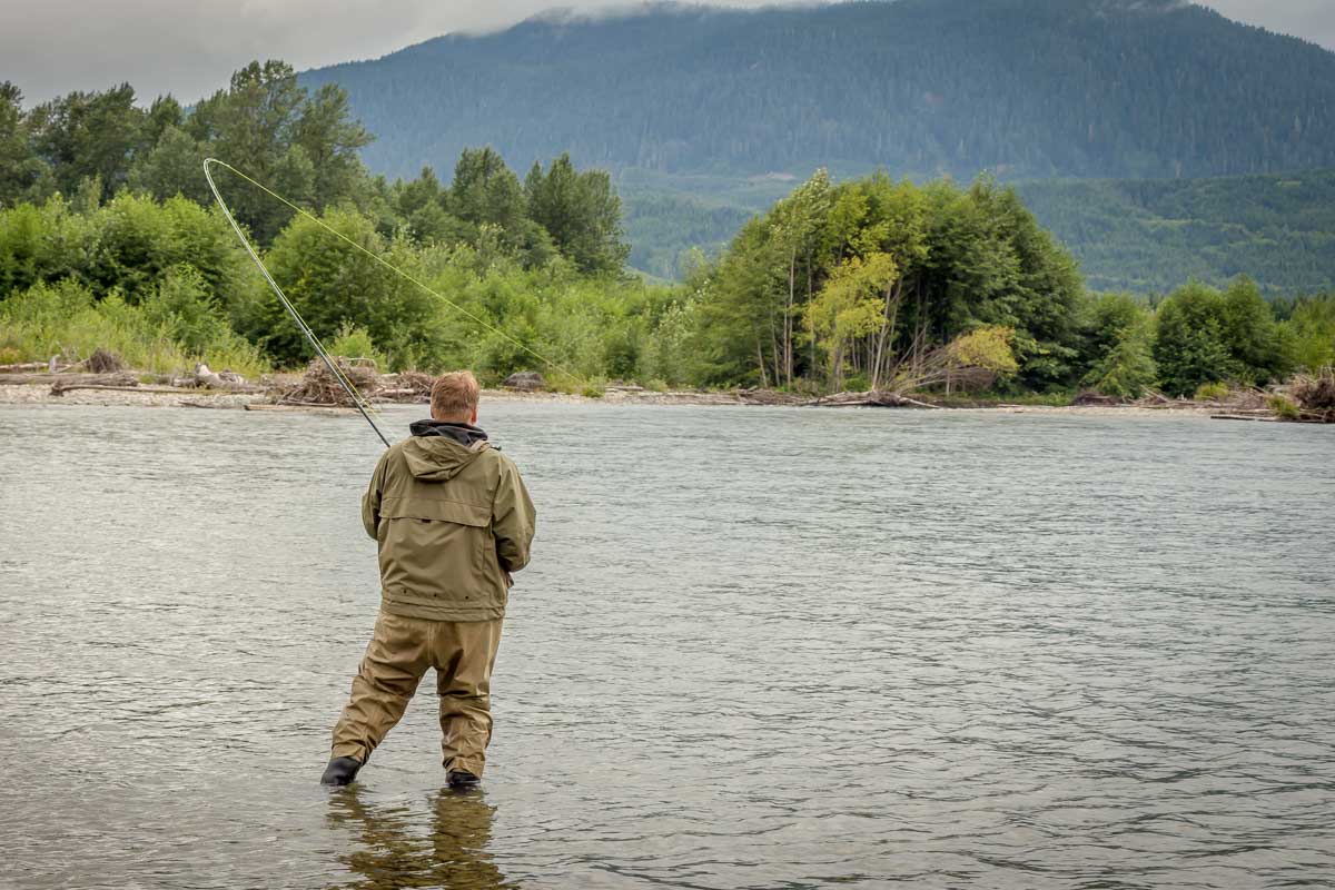Fly fishing in Fernie, BC
