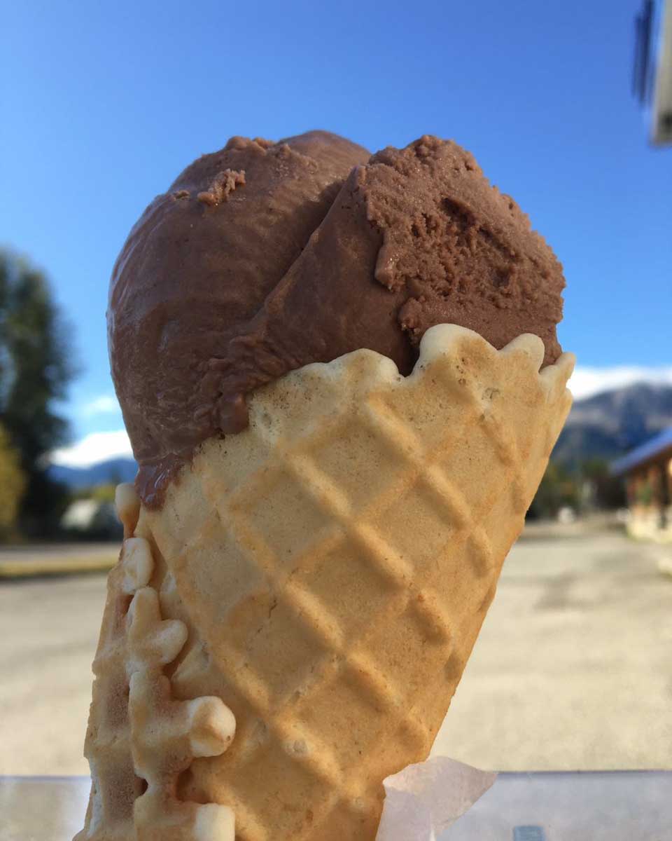 Happy Cow Icecream in Fernie