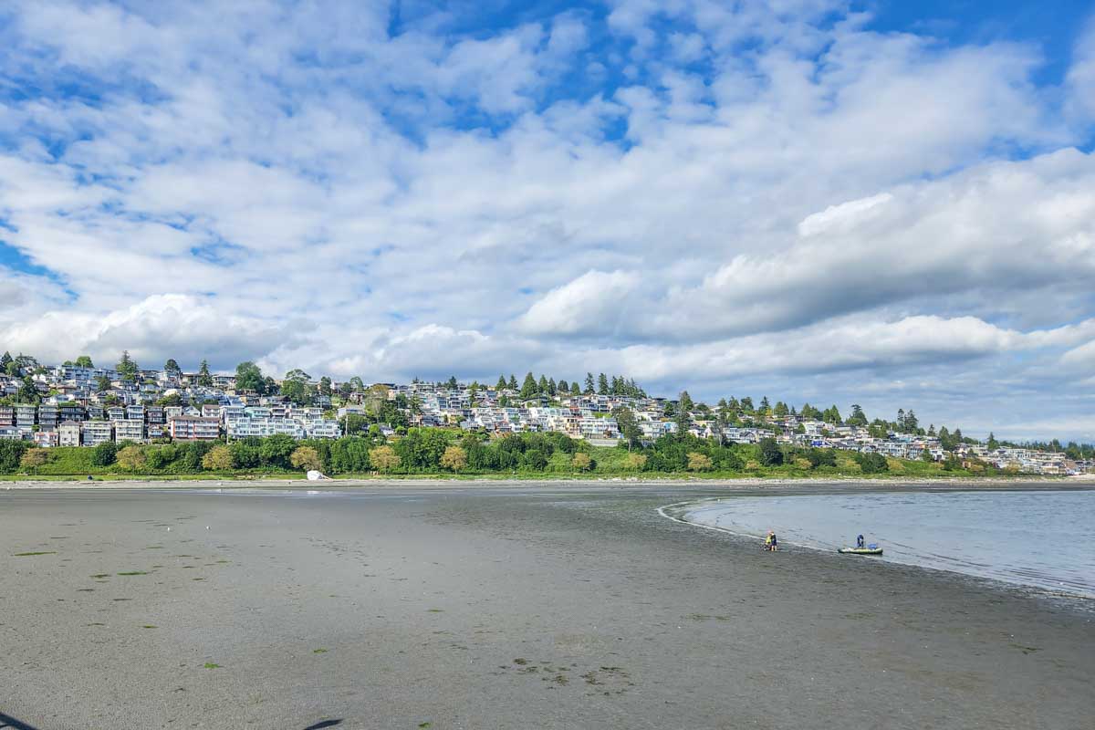 The Beach in White Rock, BC