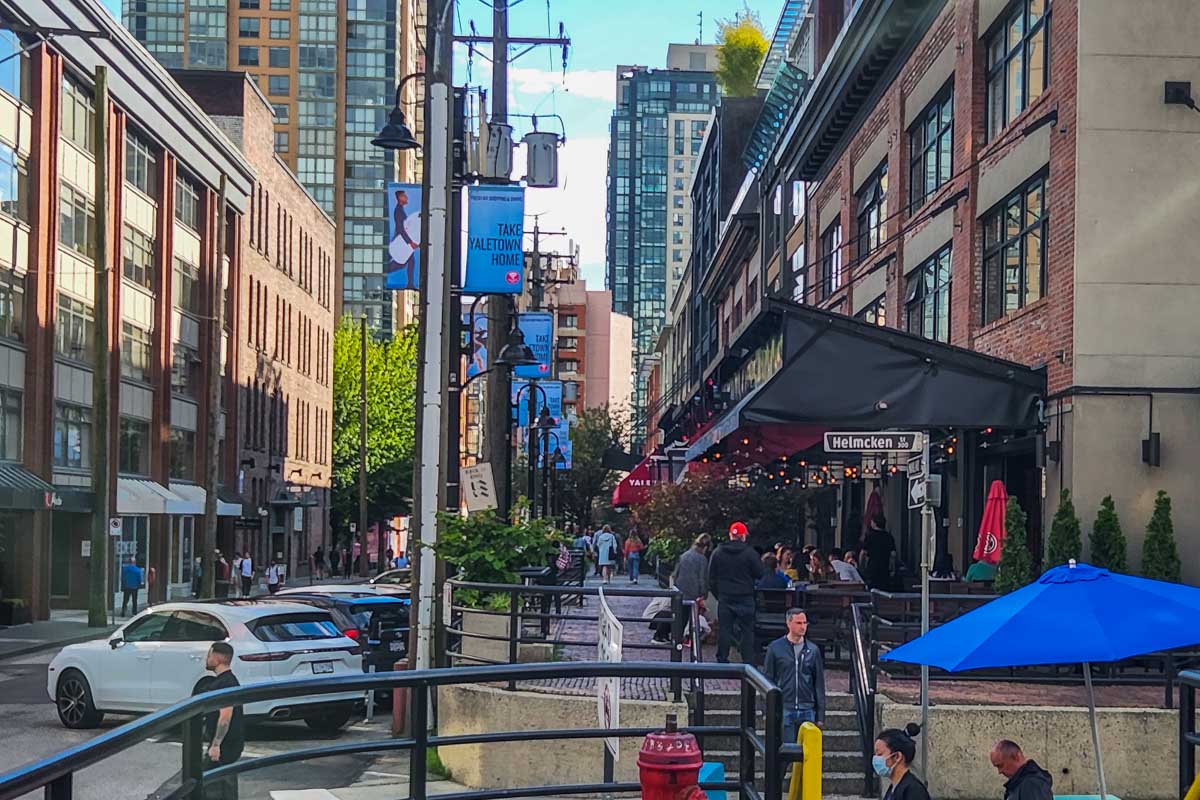 The Yaletown Heritage District