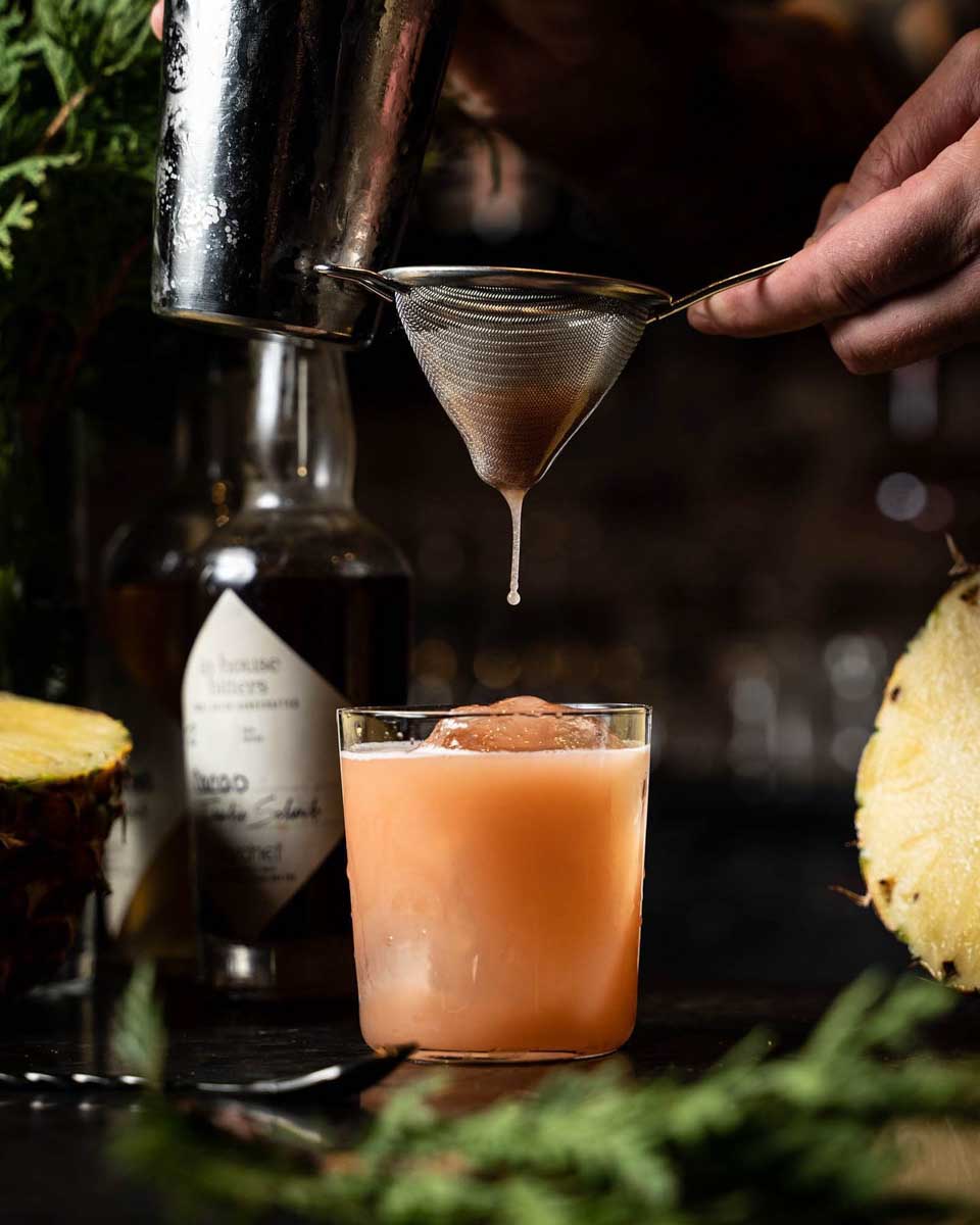 Cocktail at BarChef, Toronto