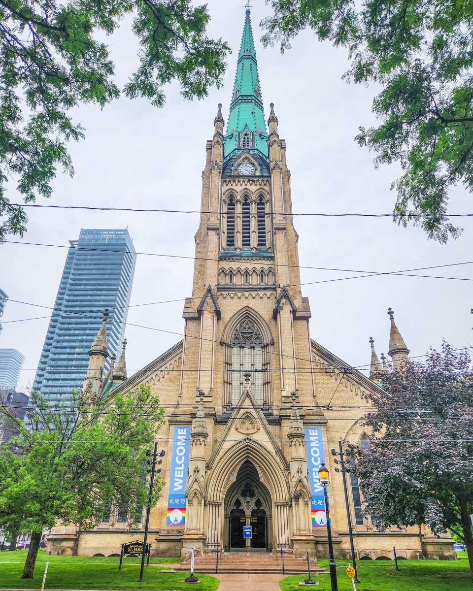 The Cathedral Church of St. James in Old Toronto