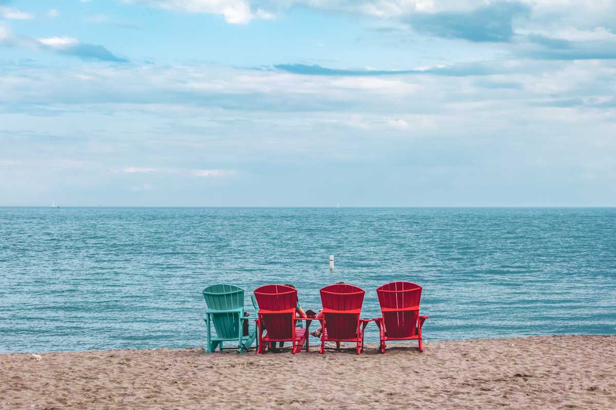 Woodbine Beach in Toronto