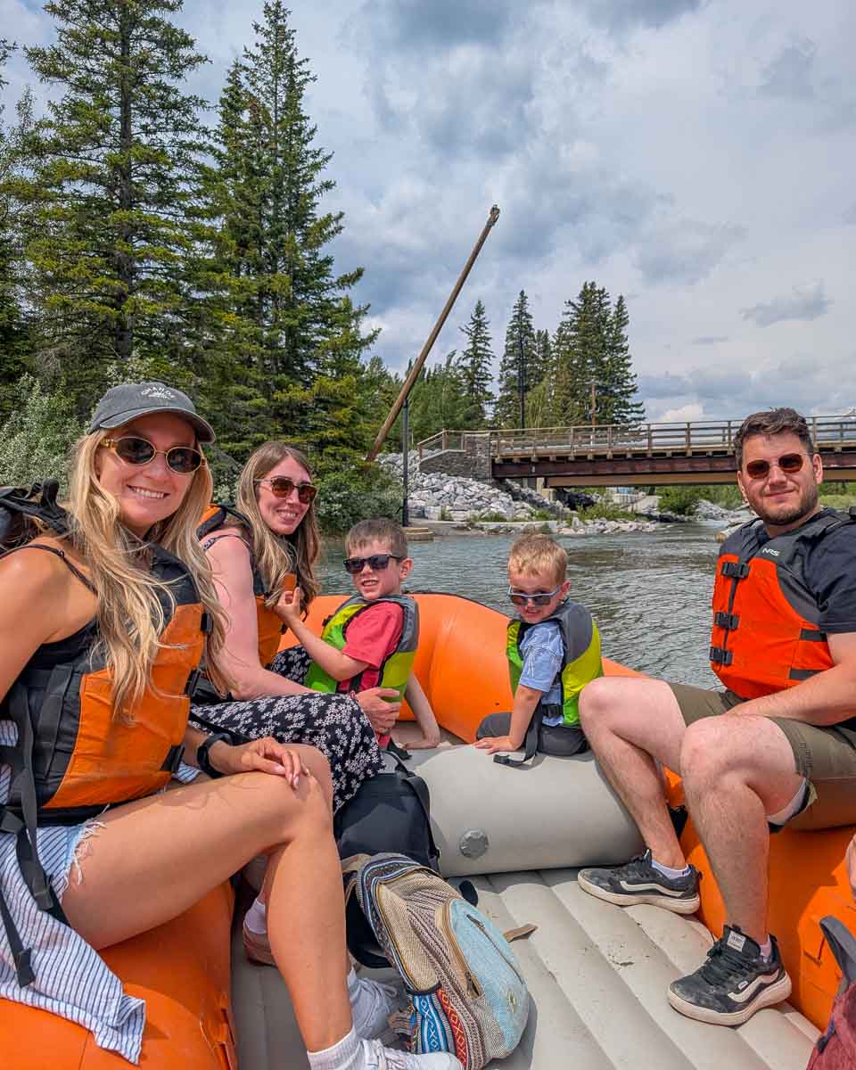 Bailey-Daniel-and-friends-rafting-on-the Kicking Horse-River-in-Canada-2