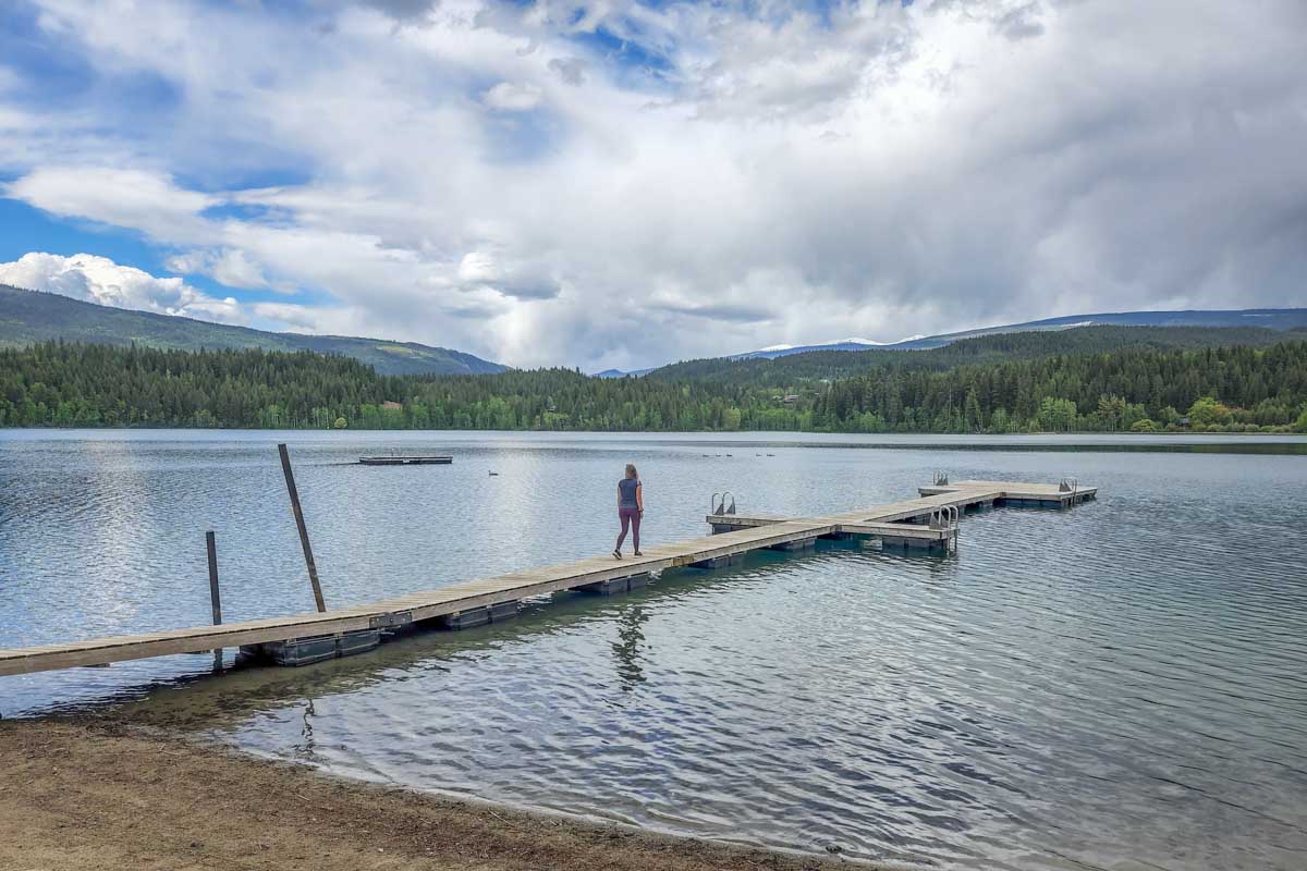 Dutch Lake in Wells Gray PP