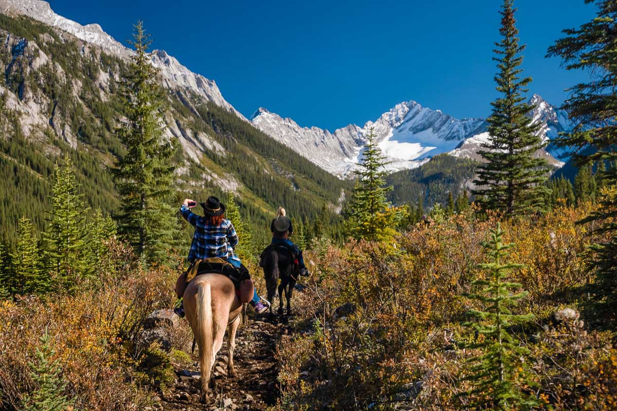 Horseback riding in Banff Banff Trail Riders