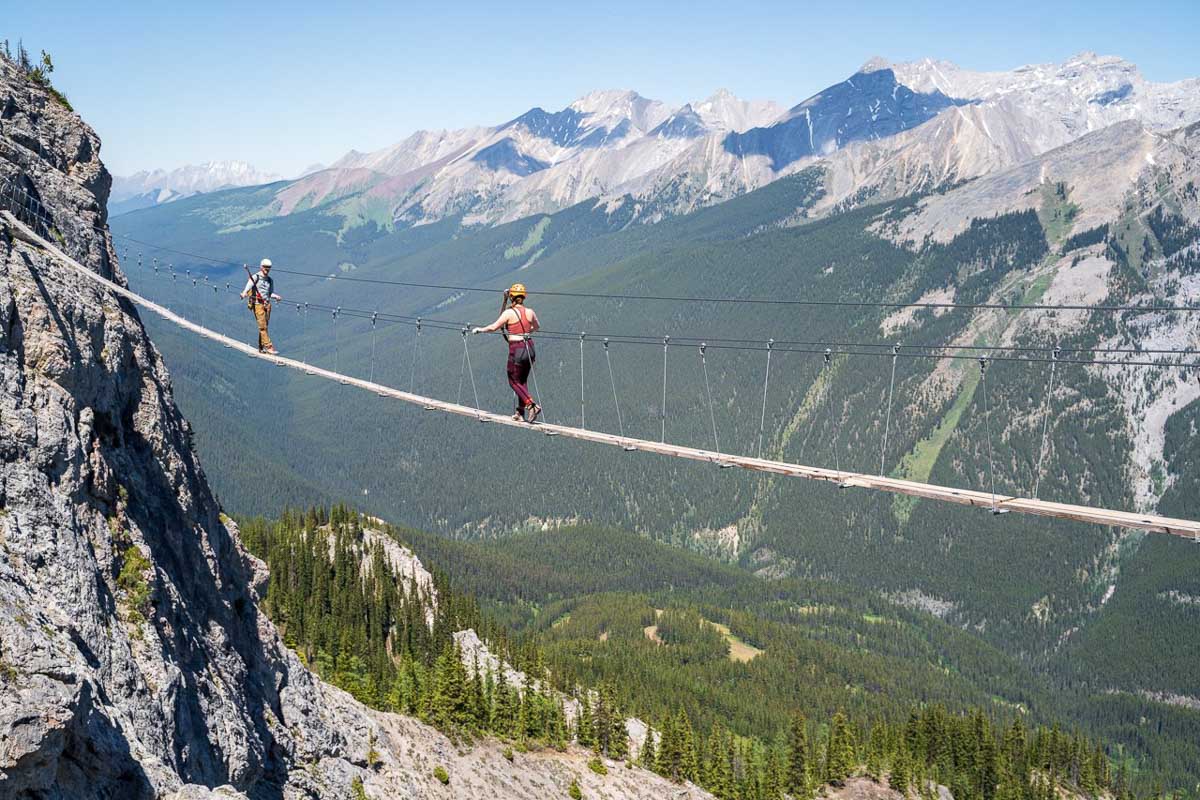 Mt Norquay Chairlift Via Ferrata