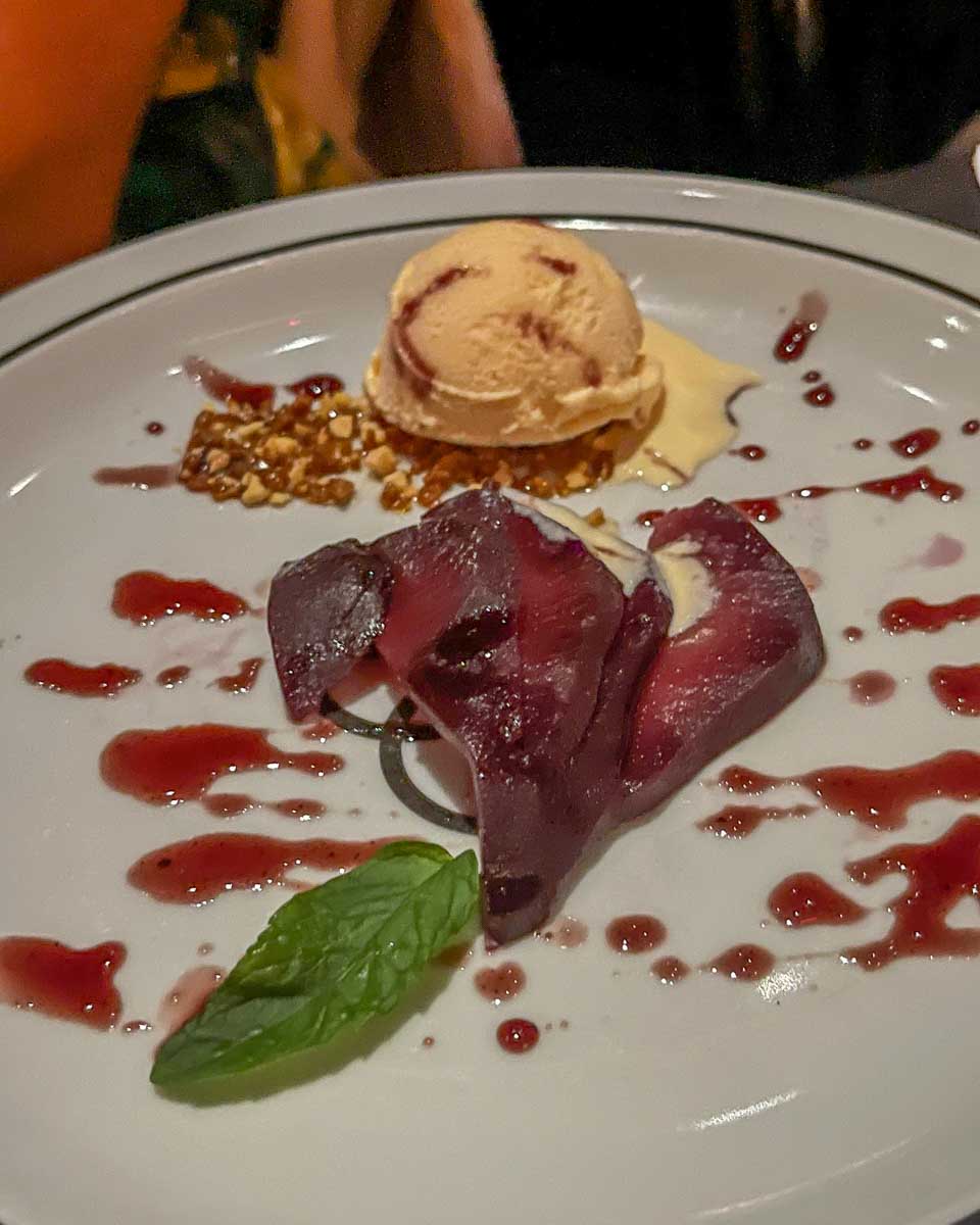 Food from our Tango Show in Buenos Aires in Argentina