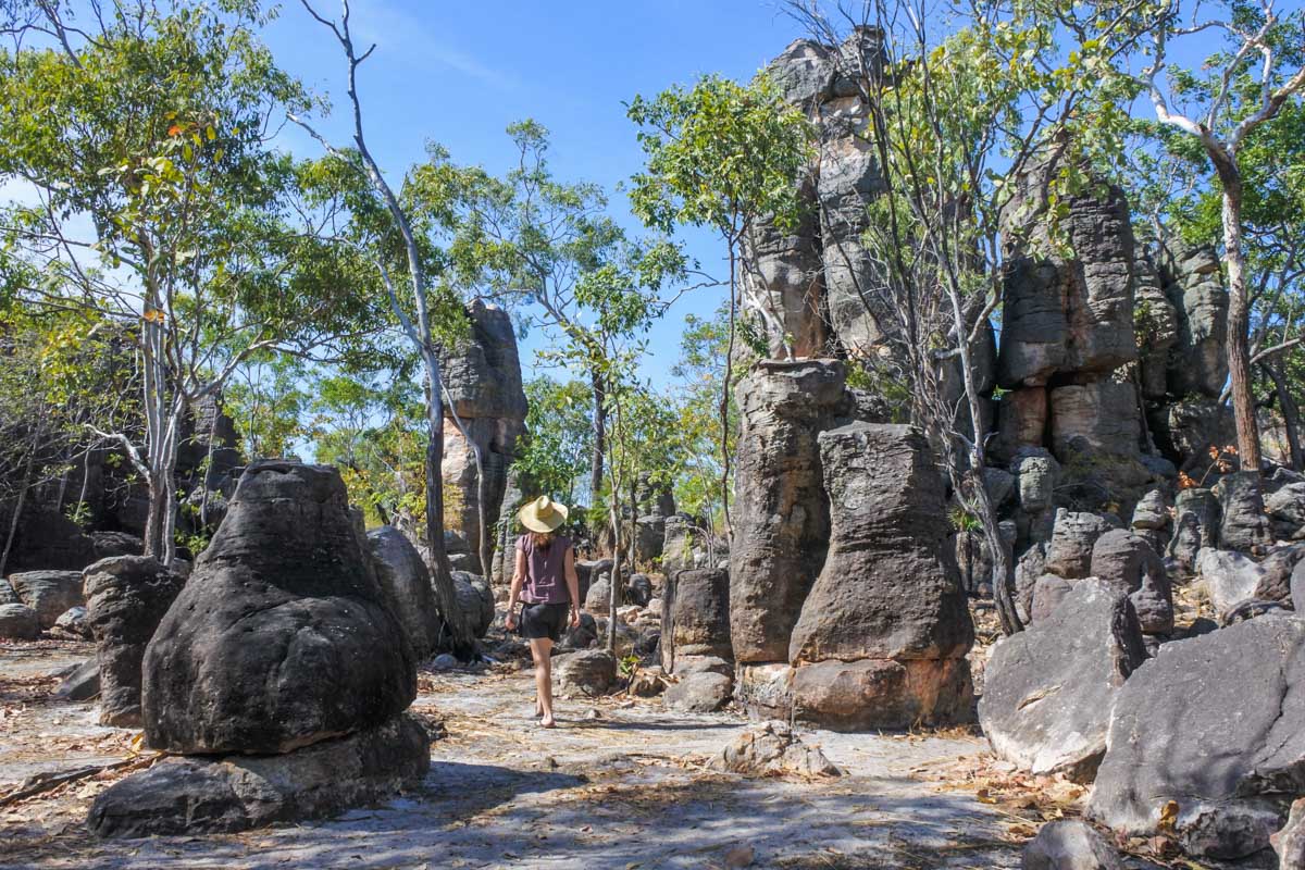 Lost City Rock Formations in Litchfield National Park