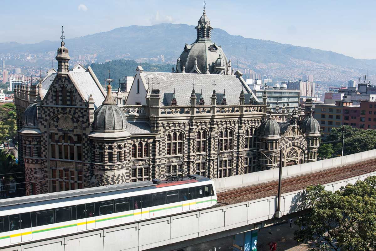 Medellin Metro Train