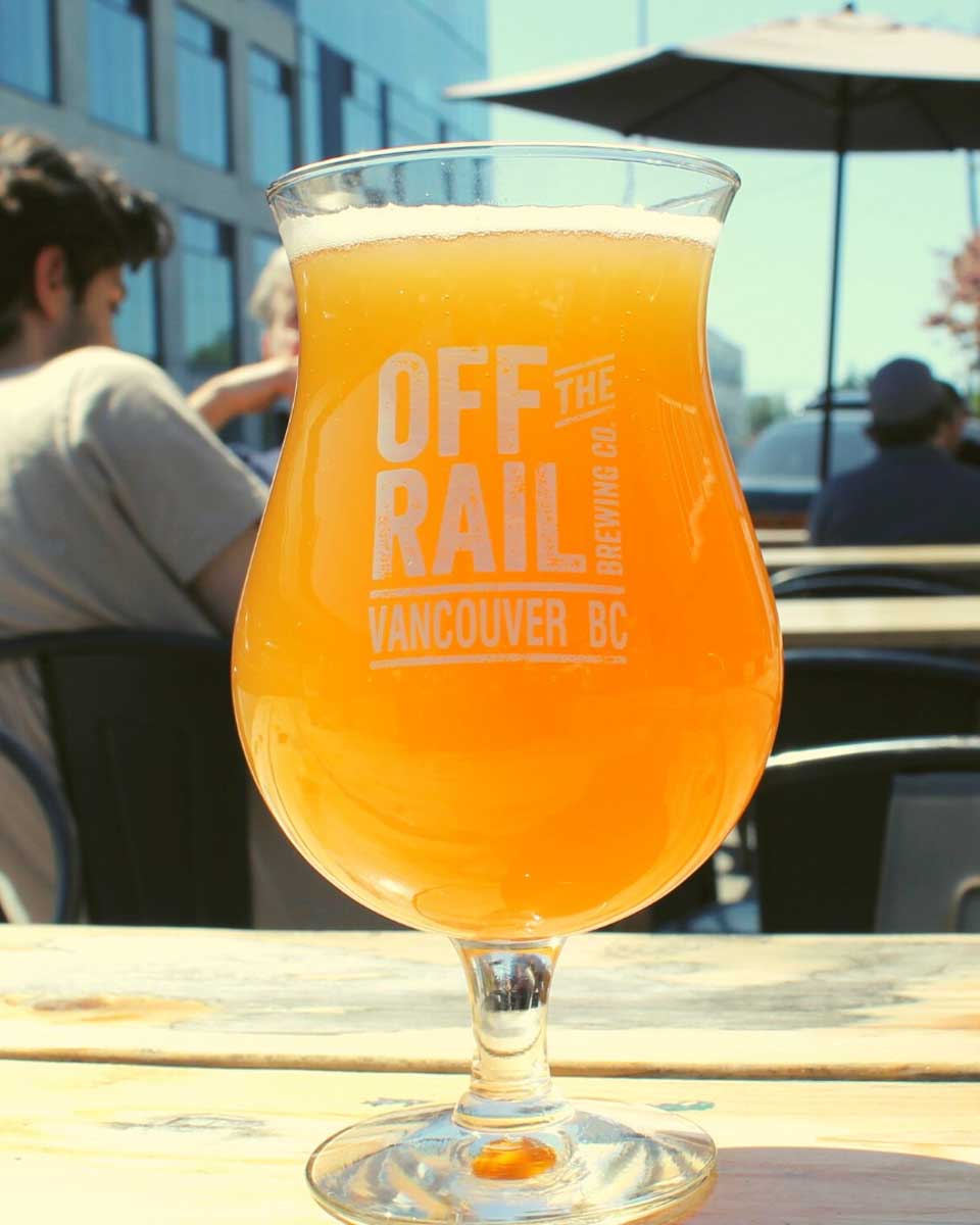 Off The Rail Brewing Beer