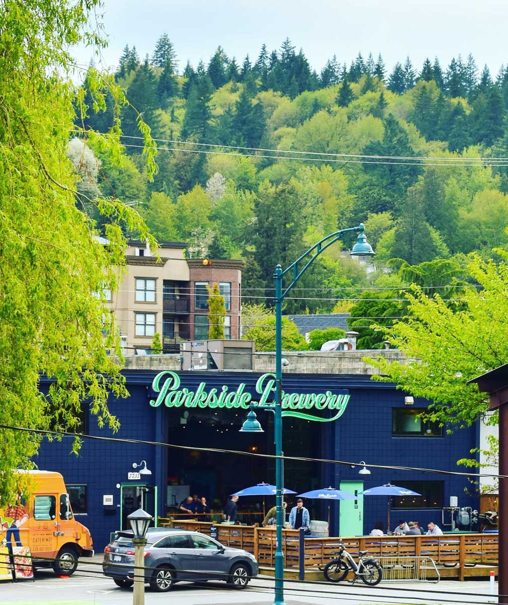 Parkside Brewery in Port Moodey, Vancouver