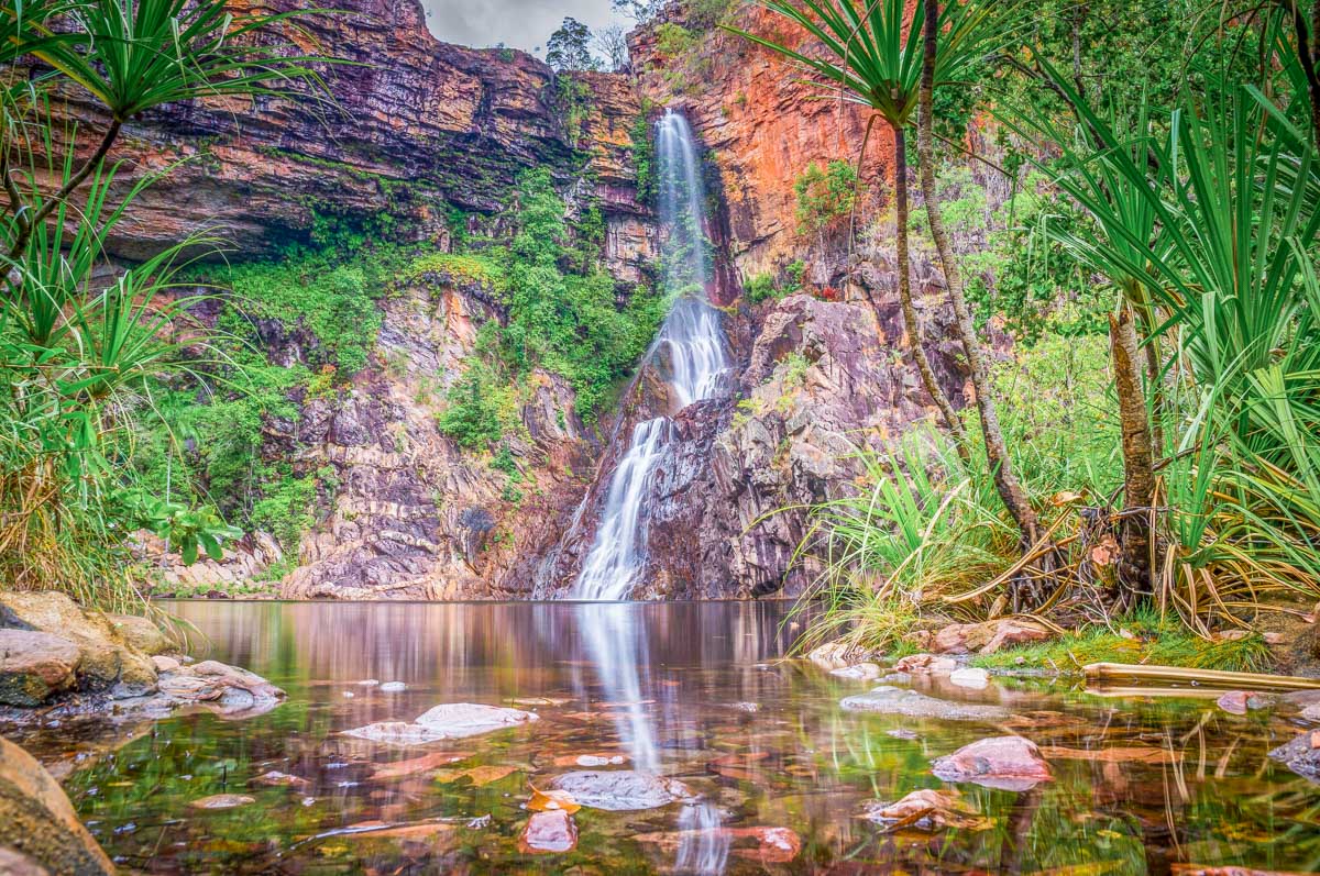 Sandy Creek Falls in Litchfield National Park, Northern territory