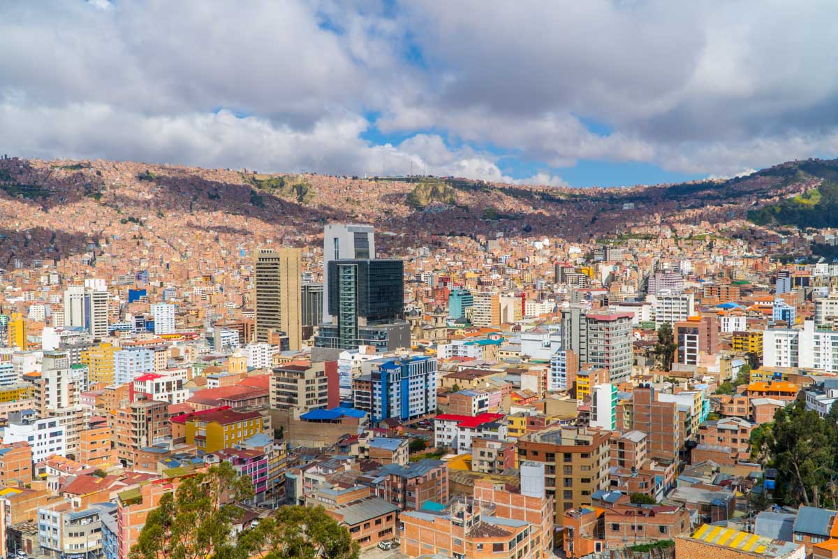 SopocachiĀ in La Paz, Bolivia