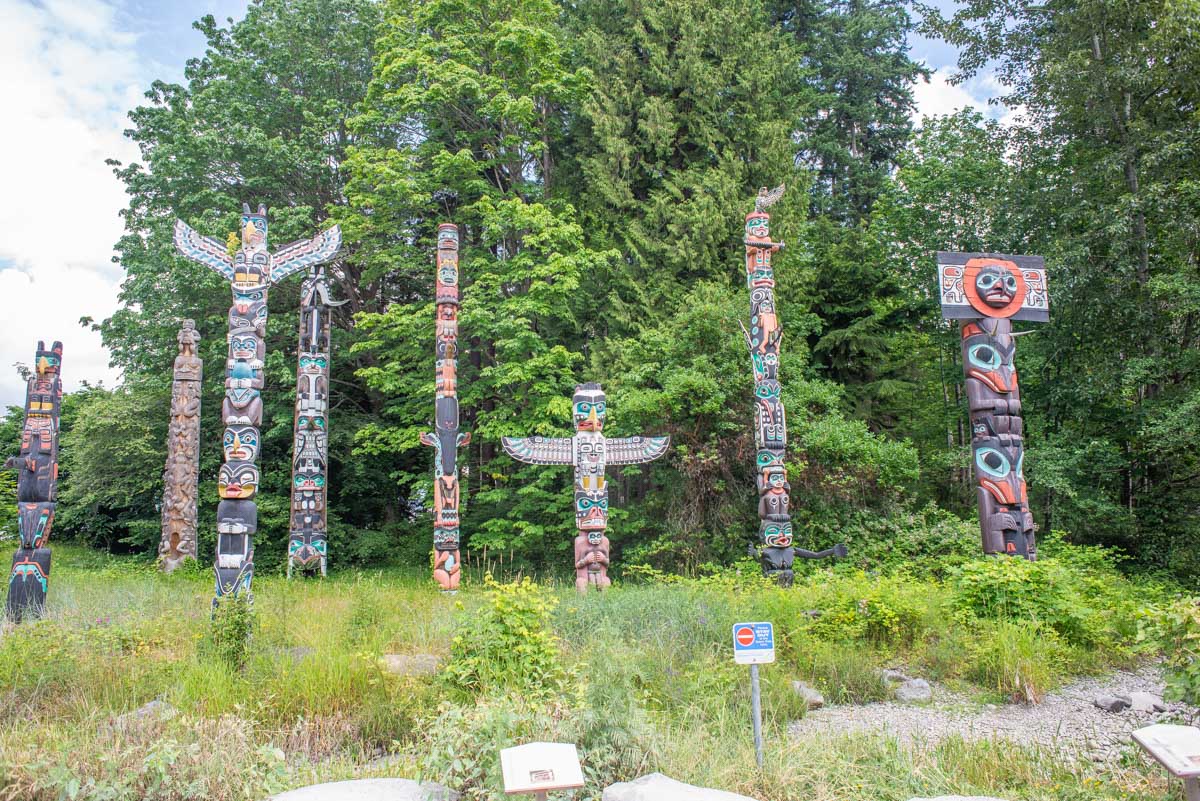 Stanley Park Totem Poles, Canada