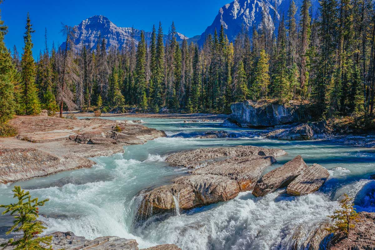 The Natural Bridge in Yoho National Park, Canada