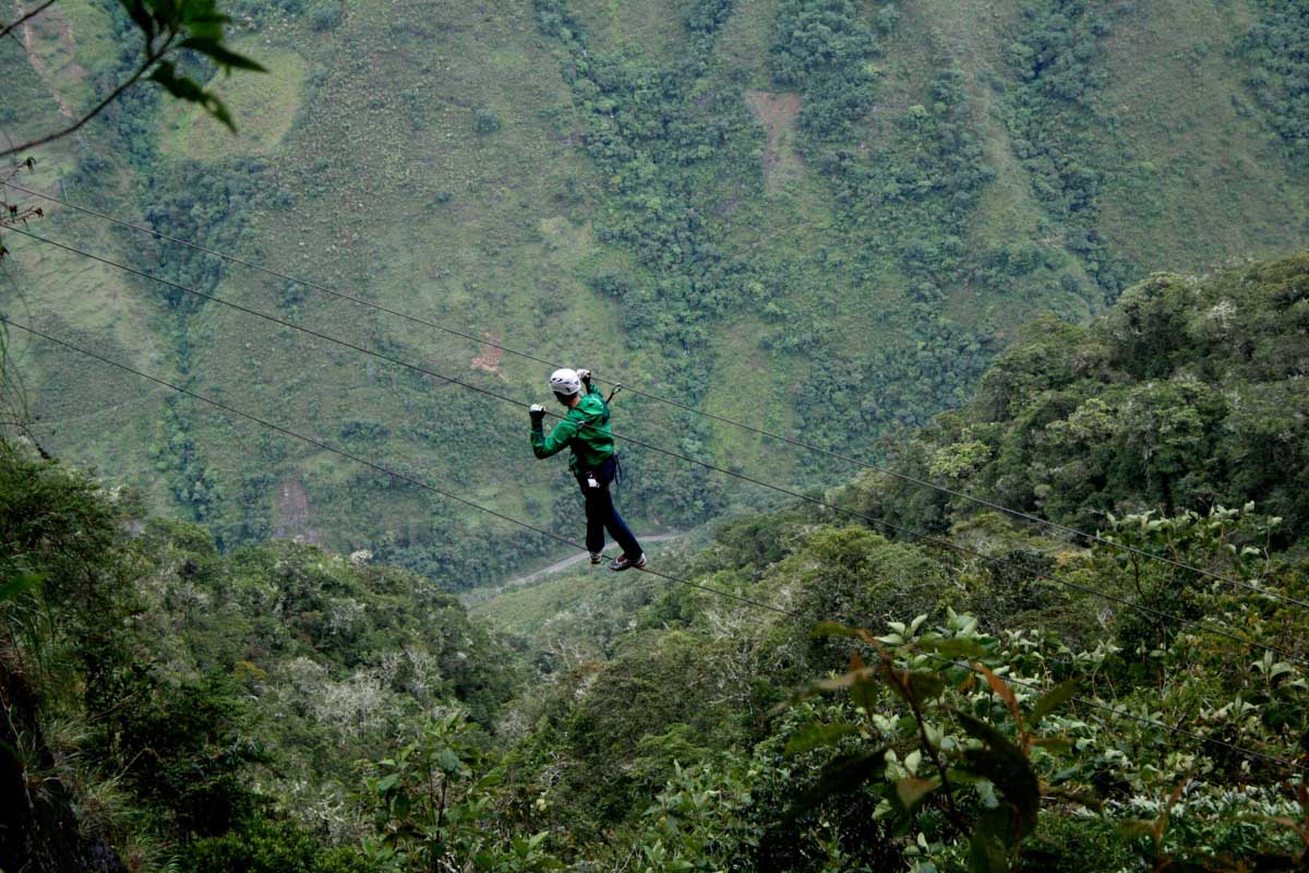 Verticle Route, La Paz, Bolivia Via Ferrata