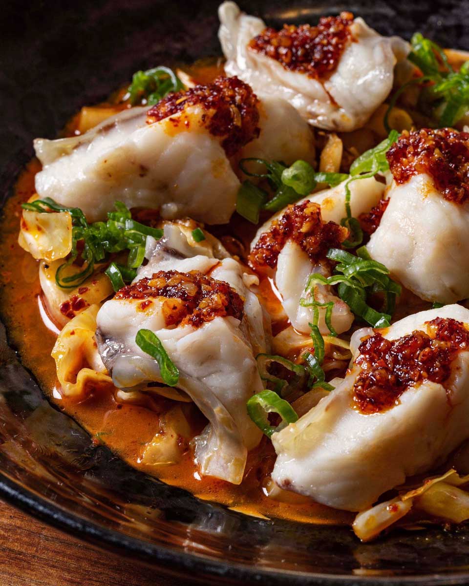 Bao Bei Chinese Brasserie dumplings