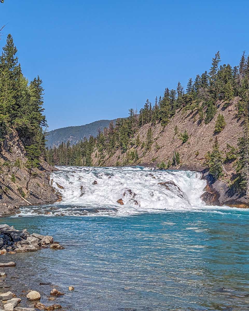 Bow Falls in Banff