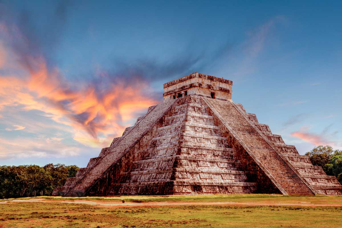 Chichen Itza at sunrise